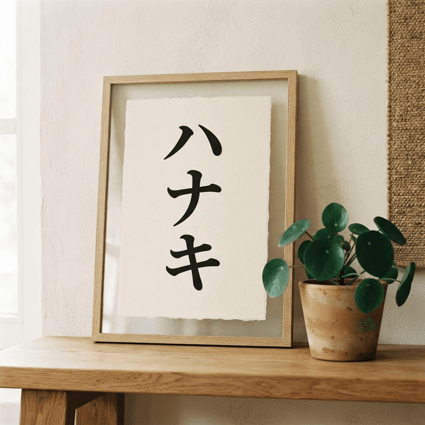 Katakana-style Name Art